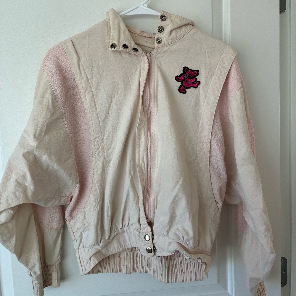 80s Pink Grateful Dead Jacket